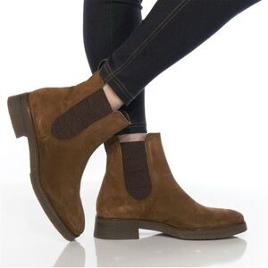 Paul Green Sunny Boots in Toffee Soft Suede Size 9.5 NEW